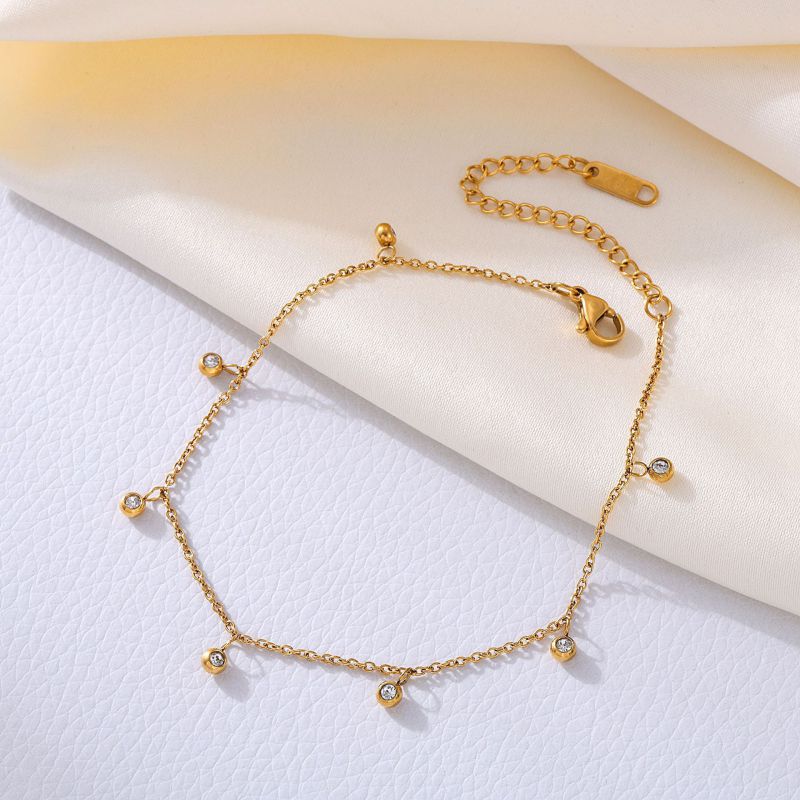 Sparkle Drops Anklet