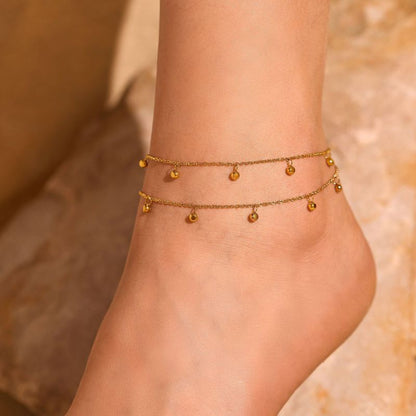 Sparkle Drops Anklet
