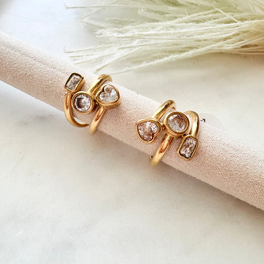 Trio Spark Ring