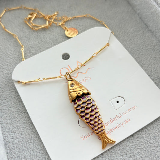 Enamel Fish