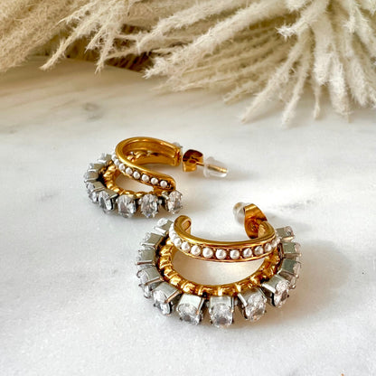 Zirconia Hoops