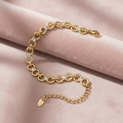 Golden Loop Bracelet