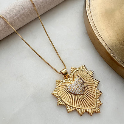 Mimi Hear Necklace