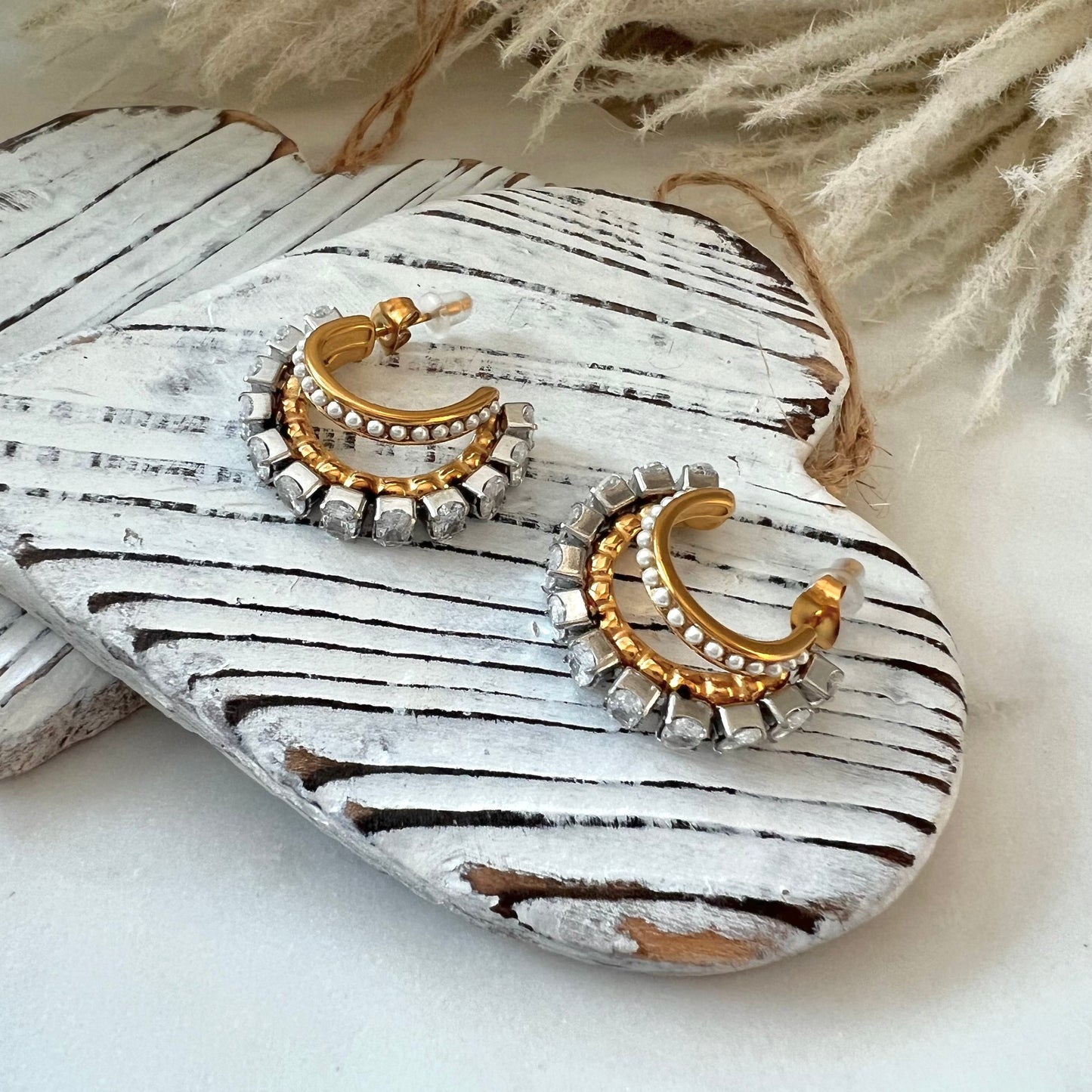 Zirconia Hoops
