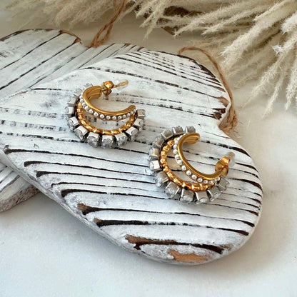 Zirconia Hoops