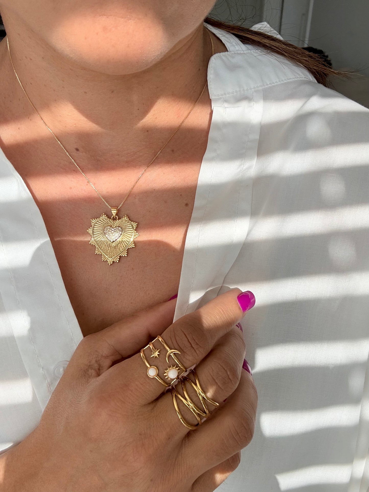 Mimi Hear Necklace