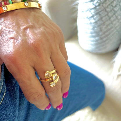Trio Spark Ring