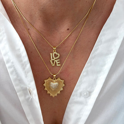 Mimi Hear Necklace