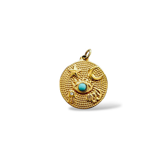 Luke Turquoise Charm
