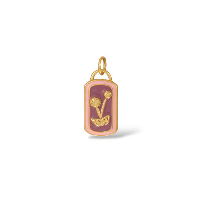 Flower Violet Charm